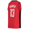 Custom #13 Red HOU Basketball Shirt Top
