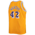 Custom #42 Gold LAL Basketball Shirt Top