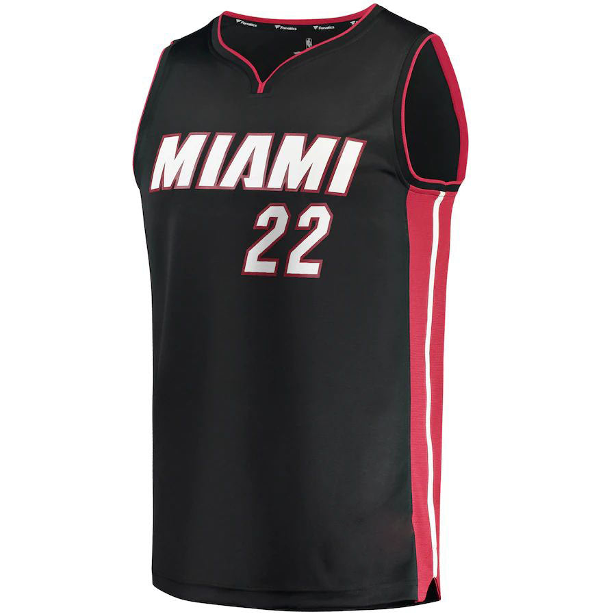 Custom #22 Black 2019 MIA Basketball Shirt Top