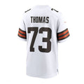 Custom #73 White CLE Football Shirt Top