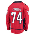 Custom #74 Red WSH Hockey Shirt Top