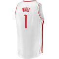 Custom #1 White 2020 HOU Basketball Shirt Top