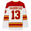 Custom #13 White CGY Hockey Shirt Top