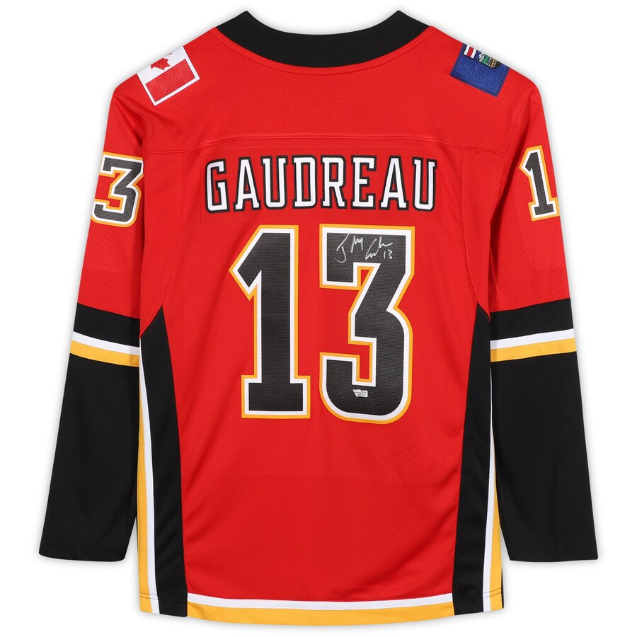 Custom #13 Red CGY Hockey Shirt Top