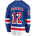 Custom #12 Blue 2017 Hockey Shirt Top