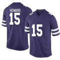 Custom #15 Purple Football Shirt Top