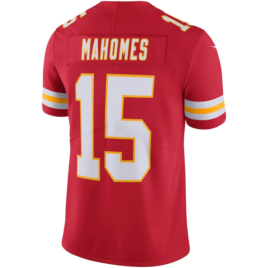 Custom #15 Red KC Football Shirt Top