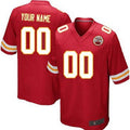 Custom Red KC Football Shirt Top