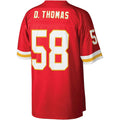 Custom #58 Red 1994 KC Football Shirt Top