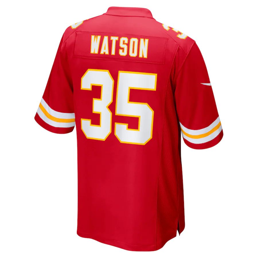 Custom #35 Red KC Football Shirt Top