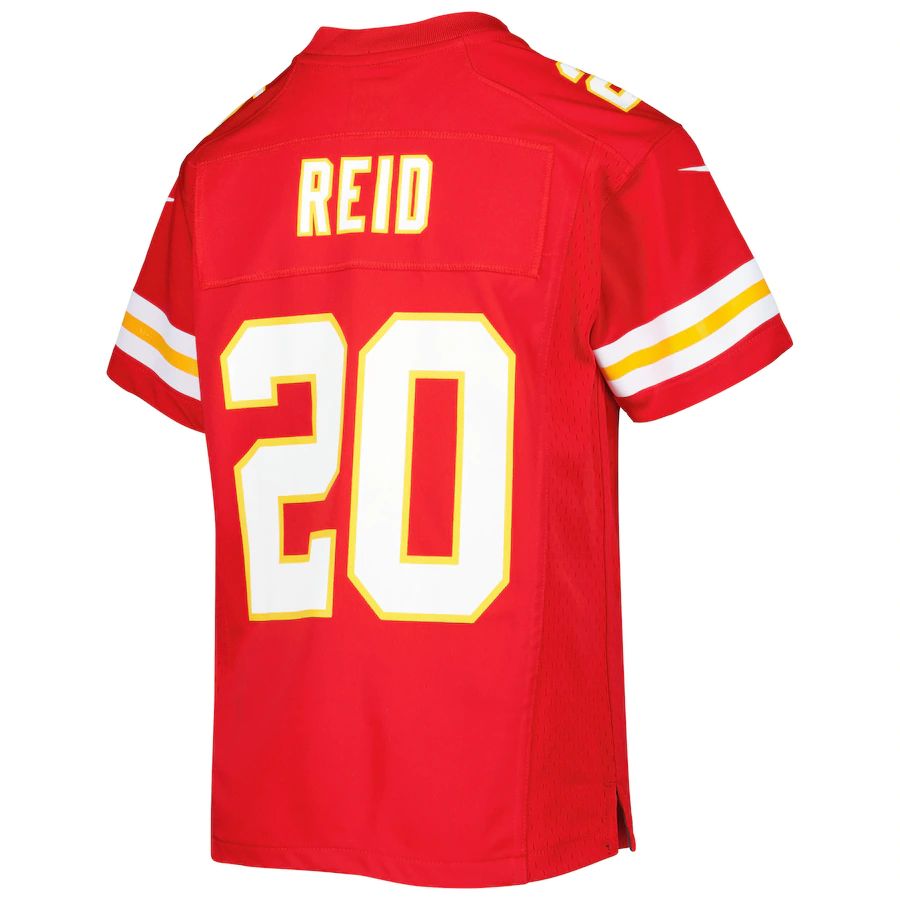 Custom #20 Red KC Football Shirt Top