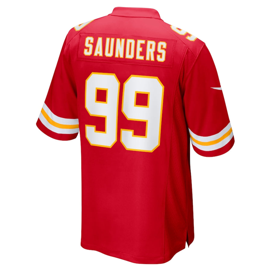 Custom #99 Red KC Football Shirt Top