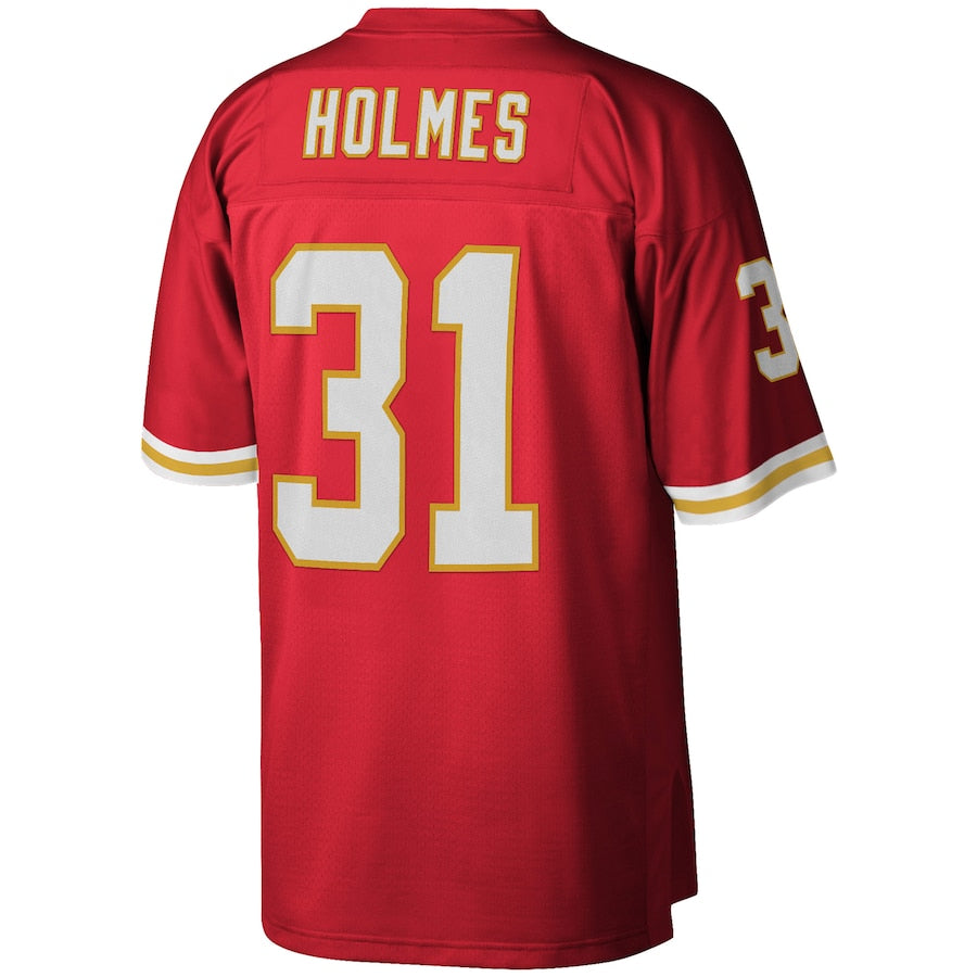 Custom #31 Red 2002 KC Football Shirt Top