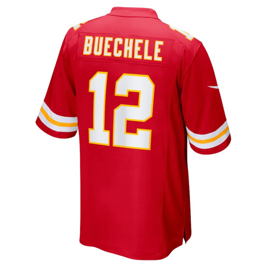 Custom #12 Red KC Football Shirt Top