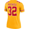 Custom #32 Gold KC Football Shirt Top