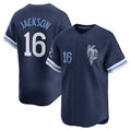 Custom #16 Navy City Connect KC Baseball Shirt Top