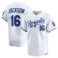 Custom #16 White KC Baseball Shirt Top