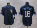 Custom #16 Navy City Connect KC Baseball Shirt Top