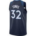 Custom #32 Navy MIN Basketball Shirt Top