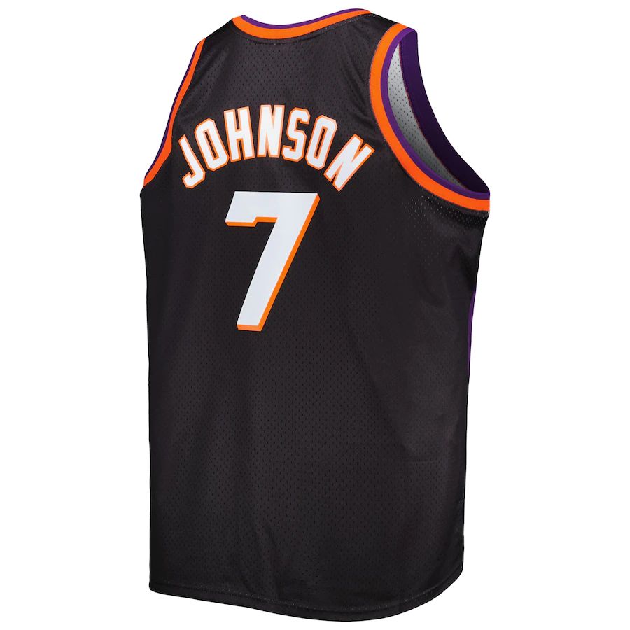 Custom #7 Black 1996 PHX Basketball Shirt Top