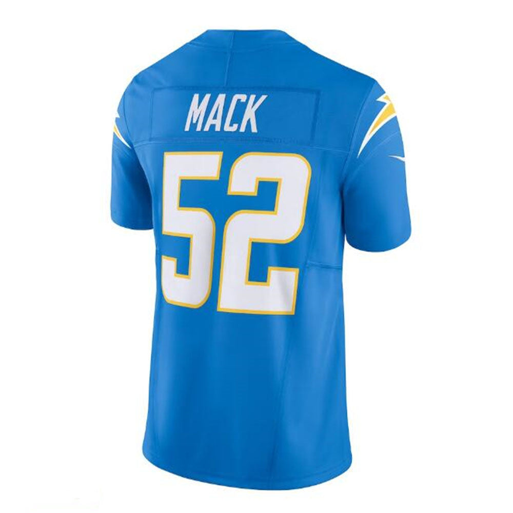 Custom #52 Powder Blue LAC Football Shirt Top