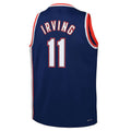 Custom #11 Navy 2021 BKN Basketball Shirt Top