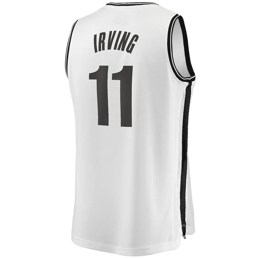 Custom #11 White 2019 BKN Basketball Shirt Top