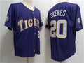 Custom #20 Purple 2023 DET Baseball Shirt Top