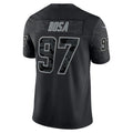 Custom #97 Black LAC Football Shirt Top