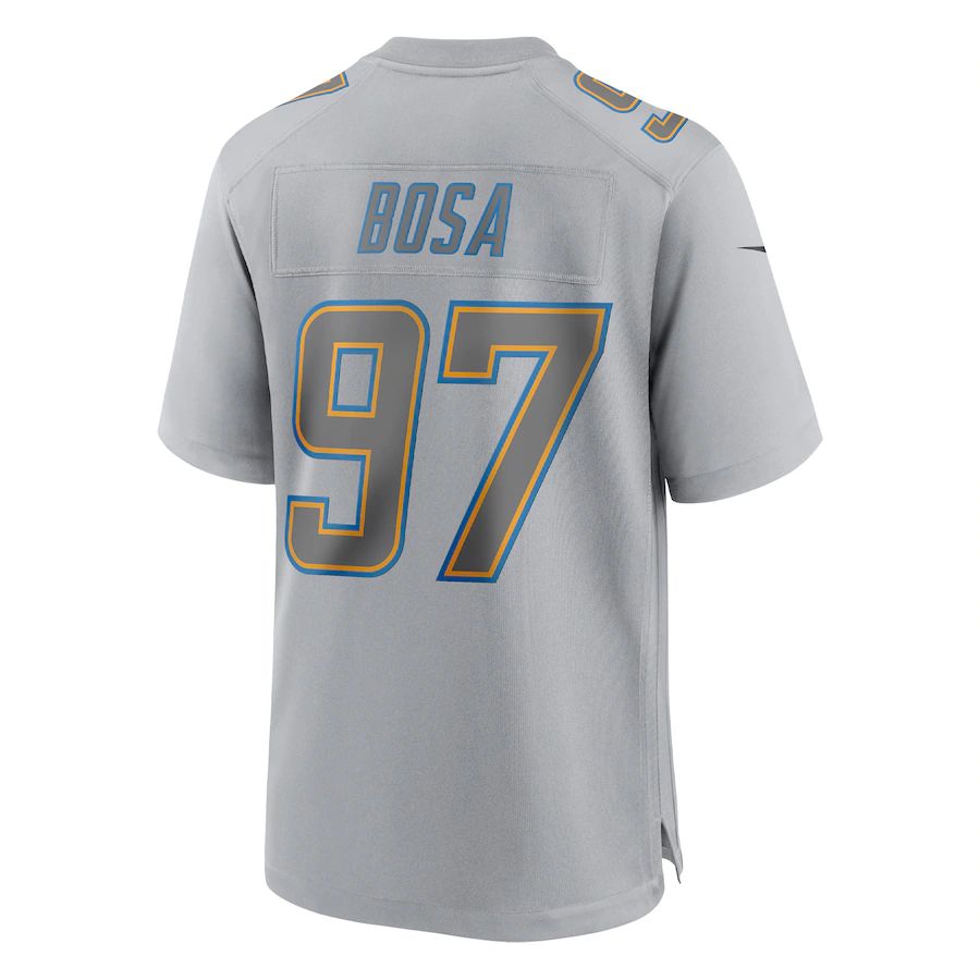 Custom #97 Gray LAC Football Shirt Top