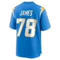 Custom #78 Powder Blue LAC Football Shirt Top