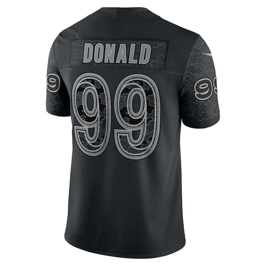 Custom #99 Black LAR Football Shirt Top