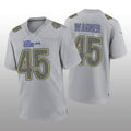 Custom #45 Gray LAR Football Shirt Top