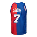 Custom #7 Red 2000 LAC Basketball Shirt Top