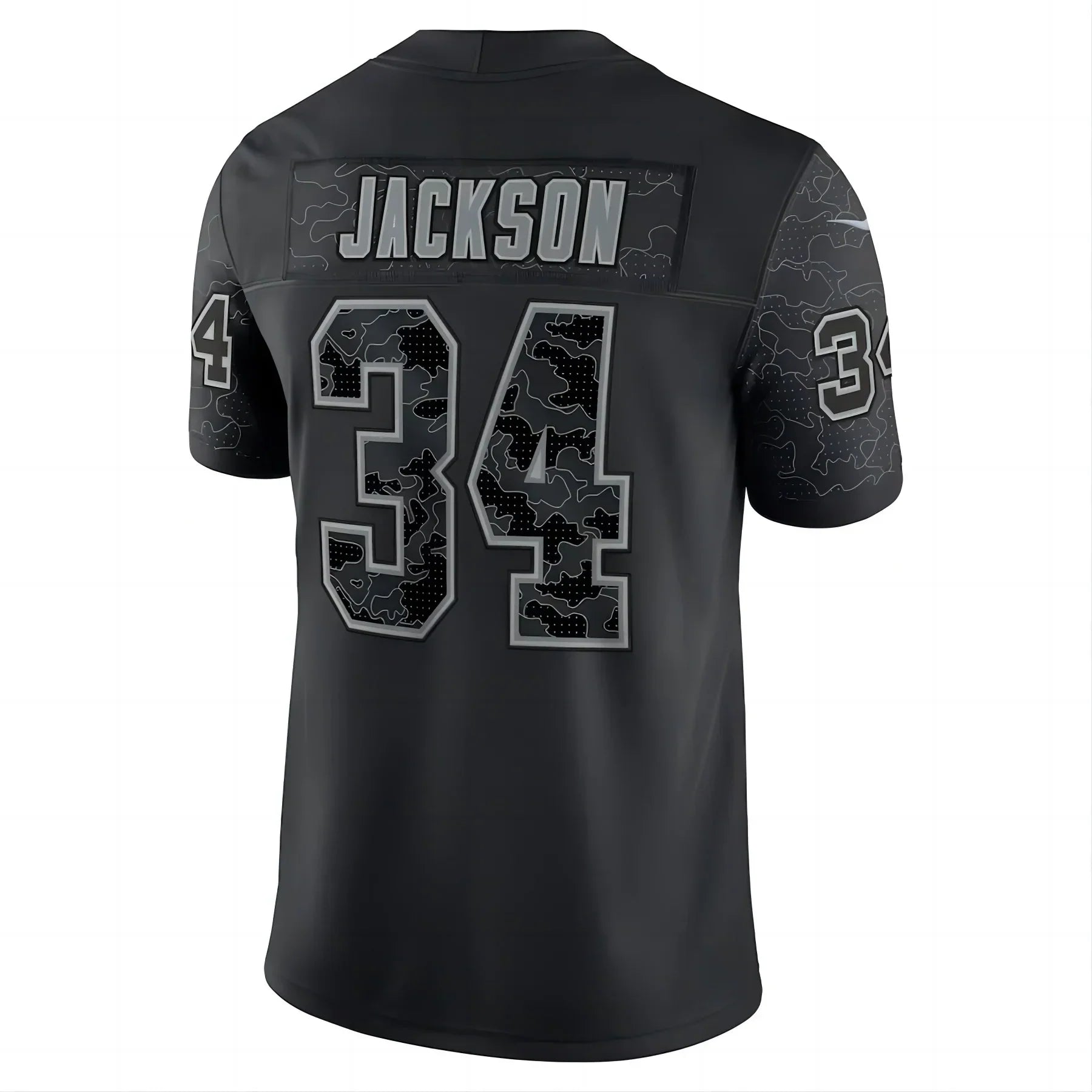 Custom #34 Black LV Football Shirt Top