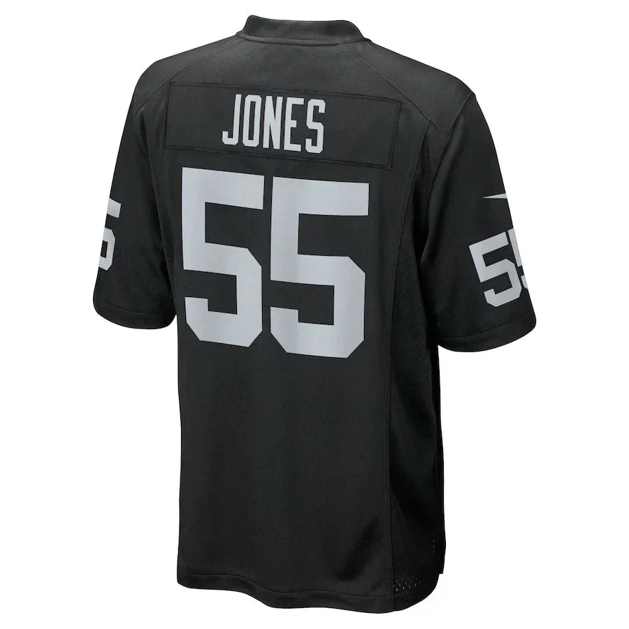 Custom #55 Black LV Football Shirt Top