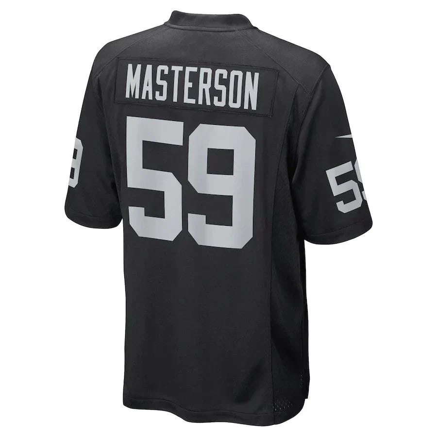 Custom #59 Black LV Football Shirt Top