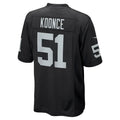 Custom #51 Black LV Football Shirt Top