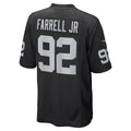 Custom #92 Black LV Football Shirt Top