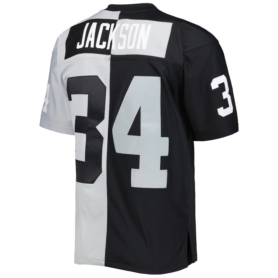 Custom #34 Black 1988 LV Football Shirt Top