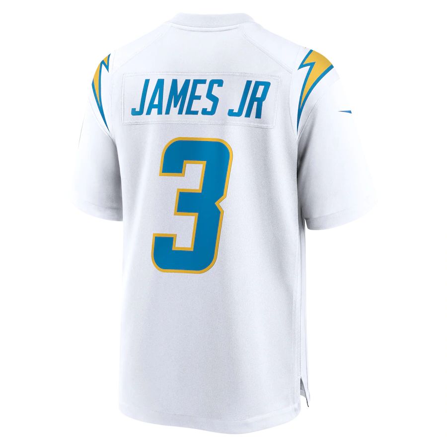 Custom #3 White LAC Football Shirt Top