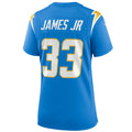 Custom #33 Powder Blue LAC Football Shirt Top