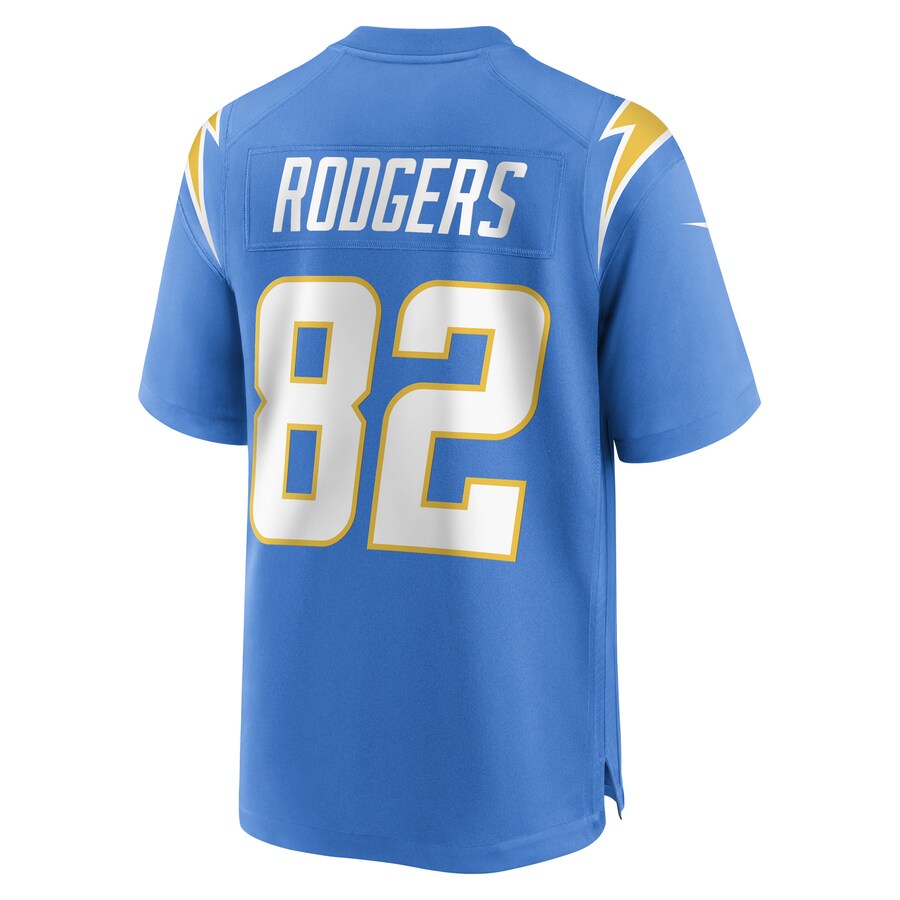 Custom #82 Powder Blue LAC Football Shirt Top