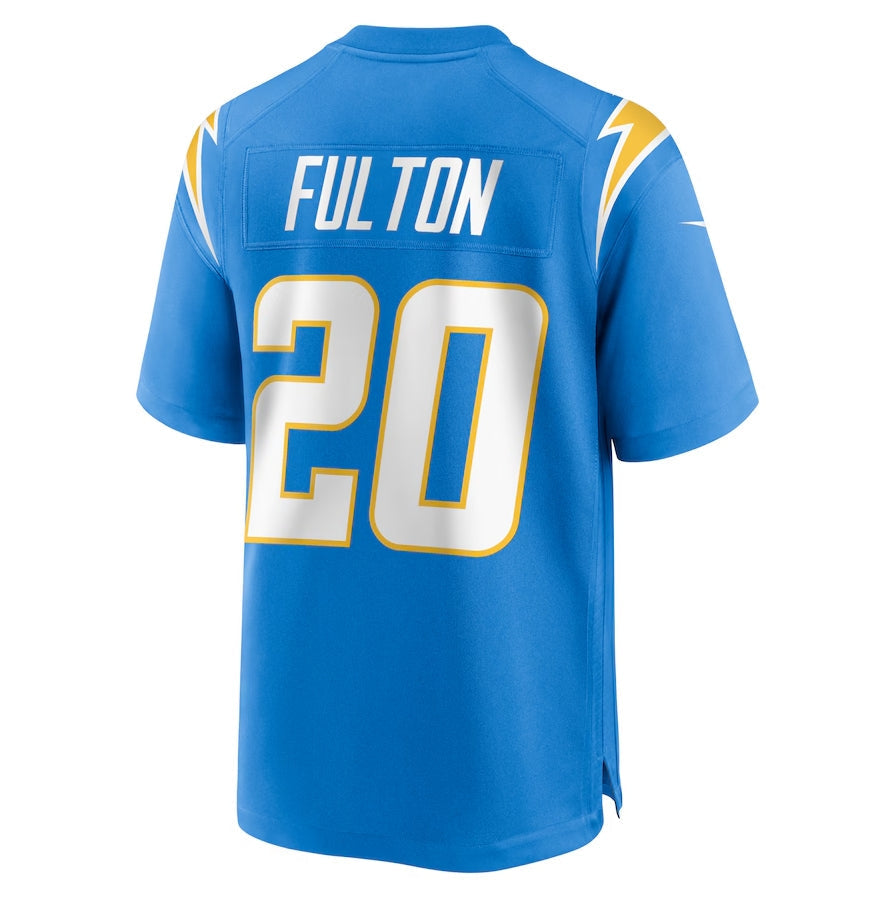 Custom #20 Powder Blue LAC Football Shirt Top