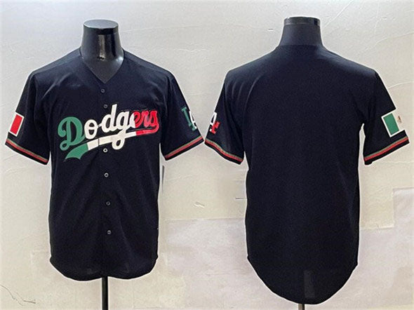 Custom Black LAD Baseball Shirt Top