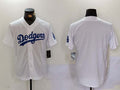 Custom White LAD Baseball Shirt Top