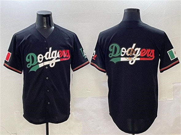 Custom Black LAD Baseball Shirt Top