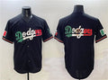 Custom Black LAD Baseball Shirt Top