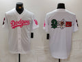 Custom White LAD Baseball Shirt Top