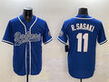 Custom #11 LAD Baseball Shirt Top